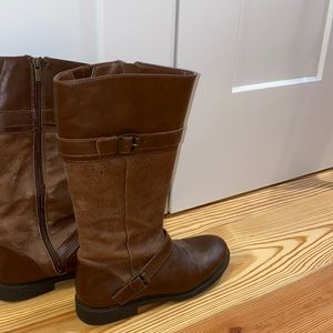 kids brown boots